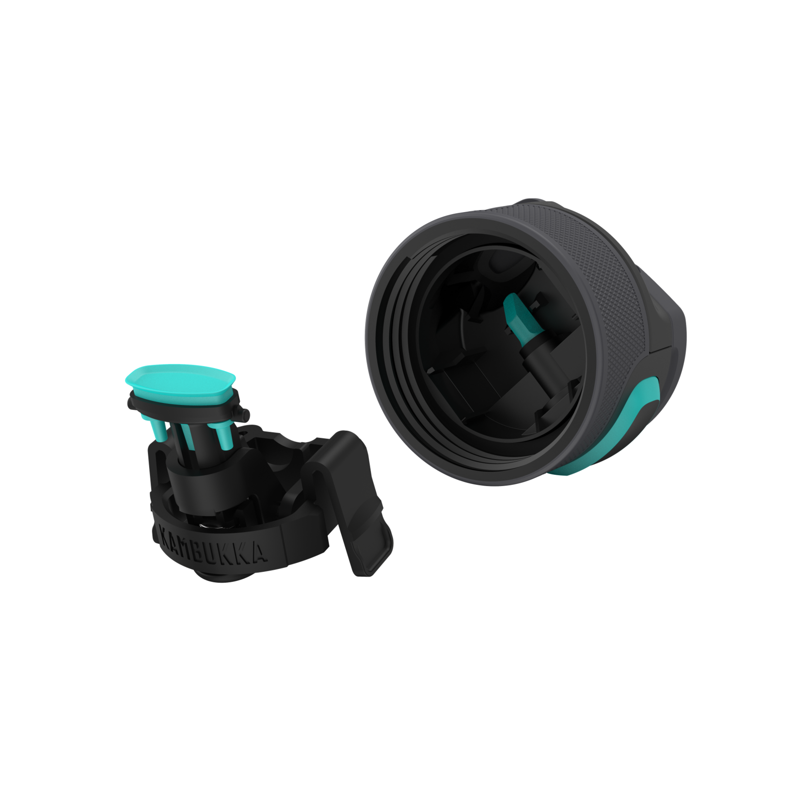 Kambukka 3 in 1 Lid - voor hydratatie - zwart