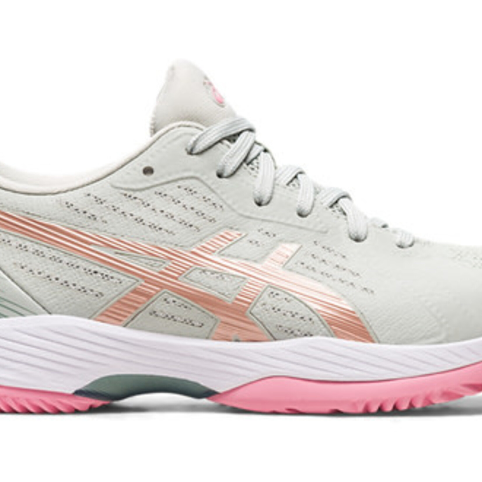 Asics Dames - Solution Swift FF Padel - Grijs/Roze