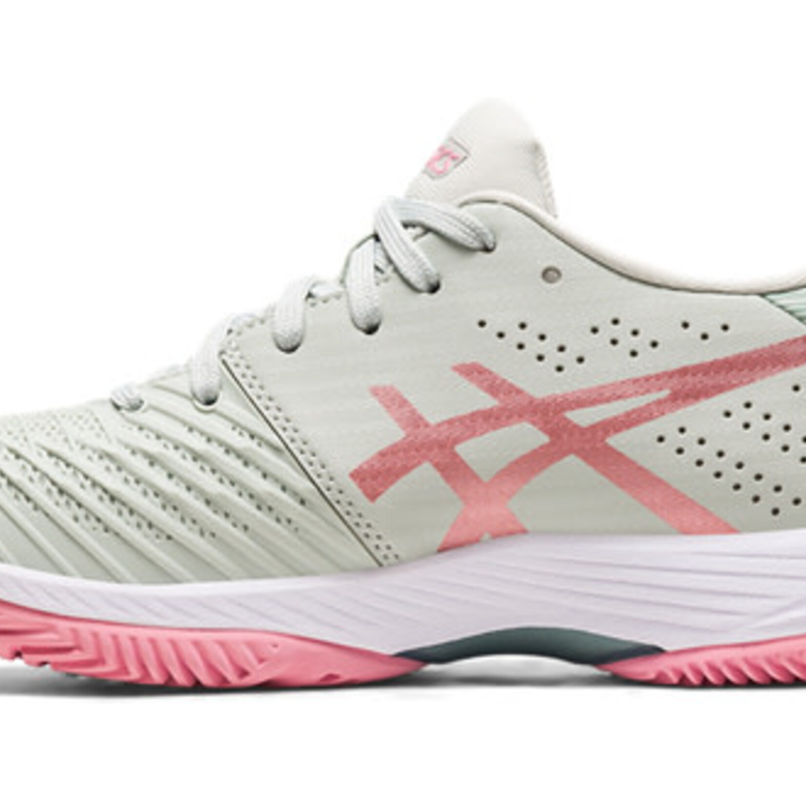 Asics Dames - Solution Swift FF Padel - Grijs/Roze