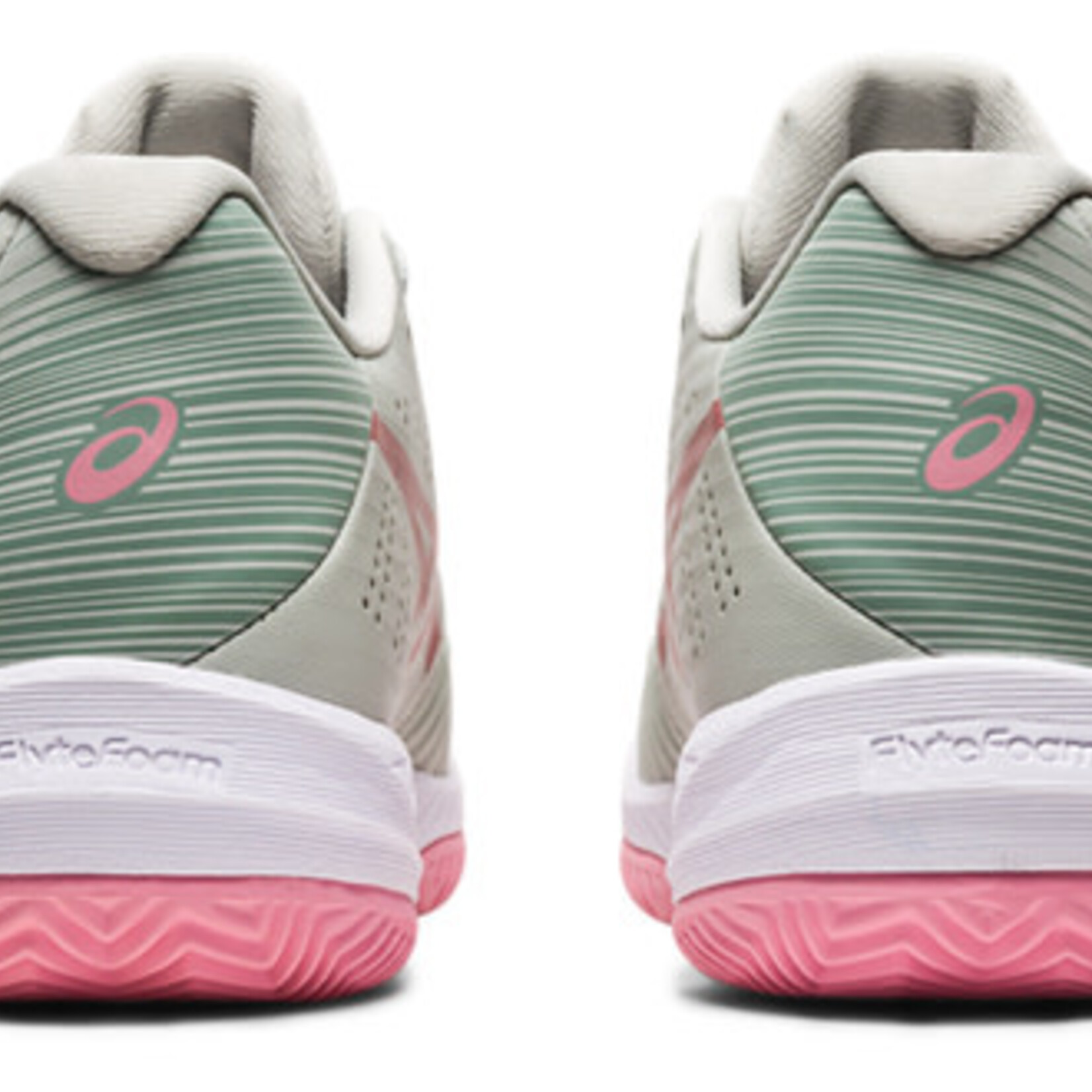 Asics Dames - Solution Swift FF Padel - Grijs/Roze