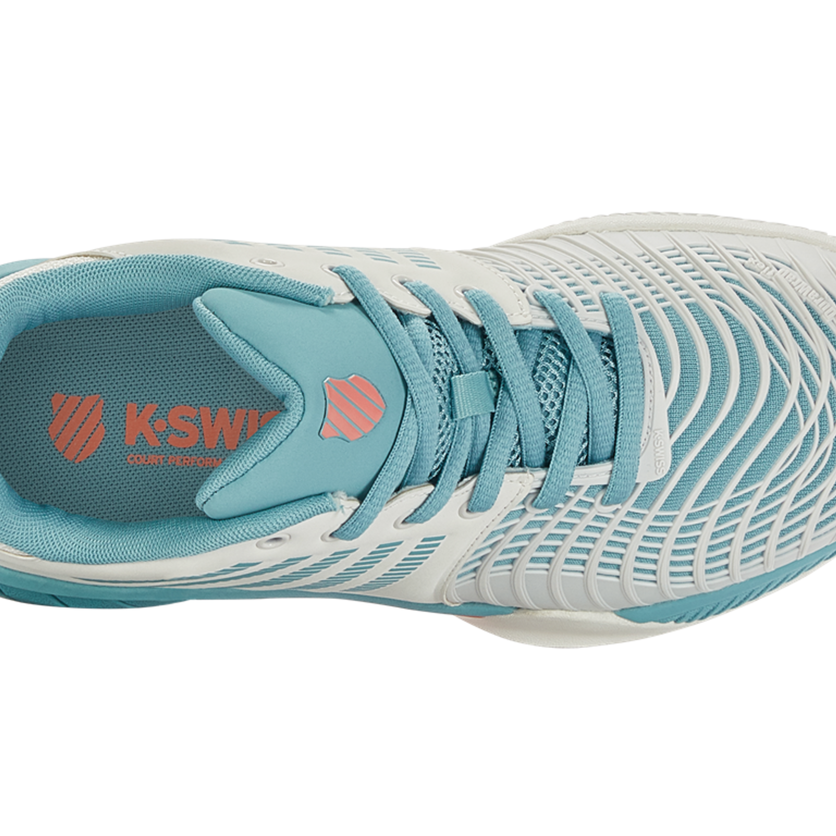 K-Swiss Dames - Express Light Wit / Lichtblauw