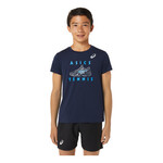 Asics Jongens - Tennis Graphic T-shirt Midnight
