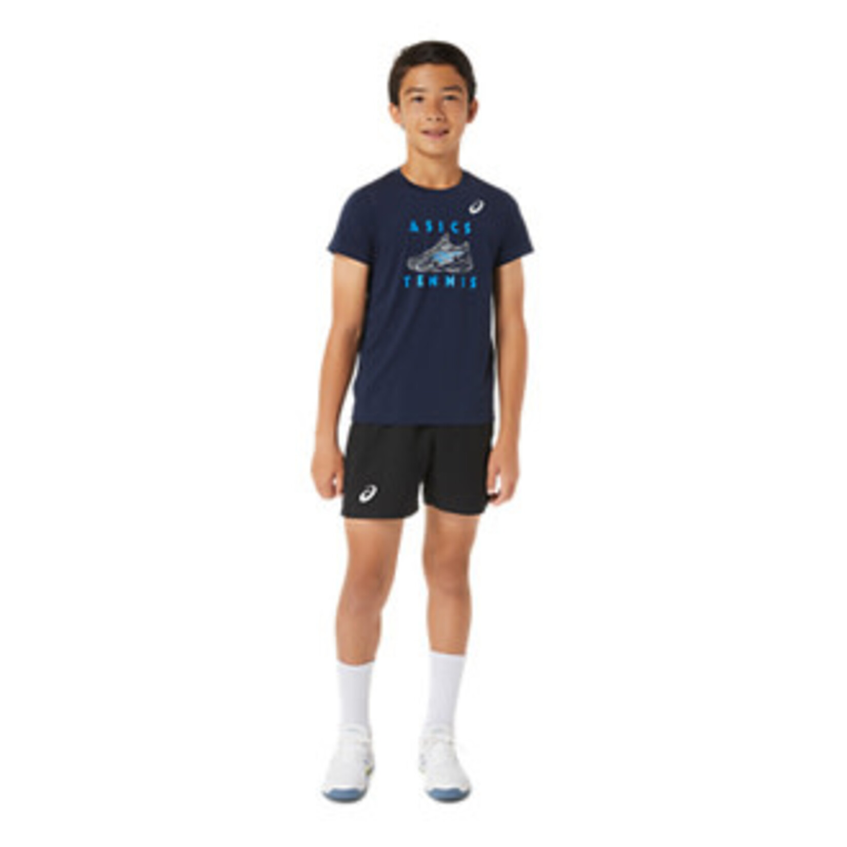 Asics Jongens - Tennis Graphic T-shirt Midnight