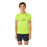Asics Jongens - Tennis Graphic T-shirt - Hazard Green