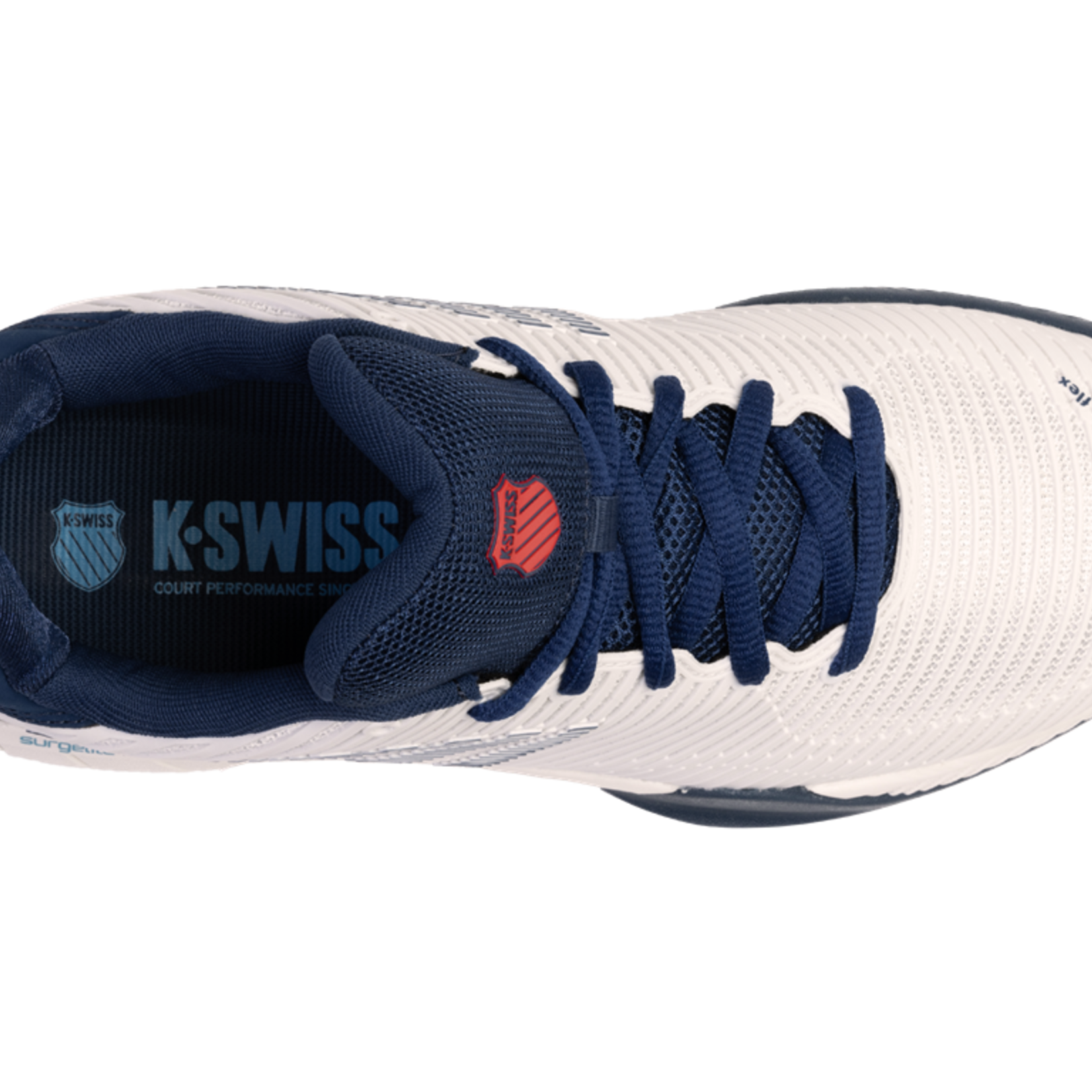 K-Swiss Heren - Hypercourt Express - Wit / Blauw