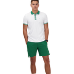Vieux Jeu Heren - Sven Polo Wit/Groen