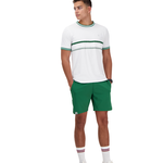 Vieux Jeu Heren - Leo T-shirt Wit / Groen