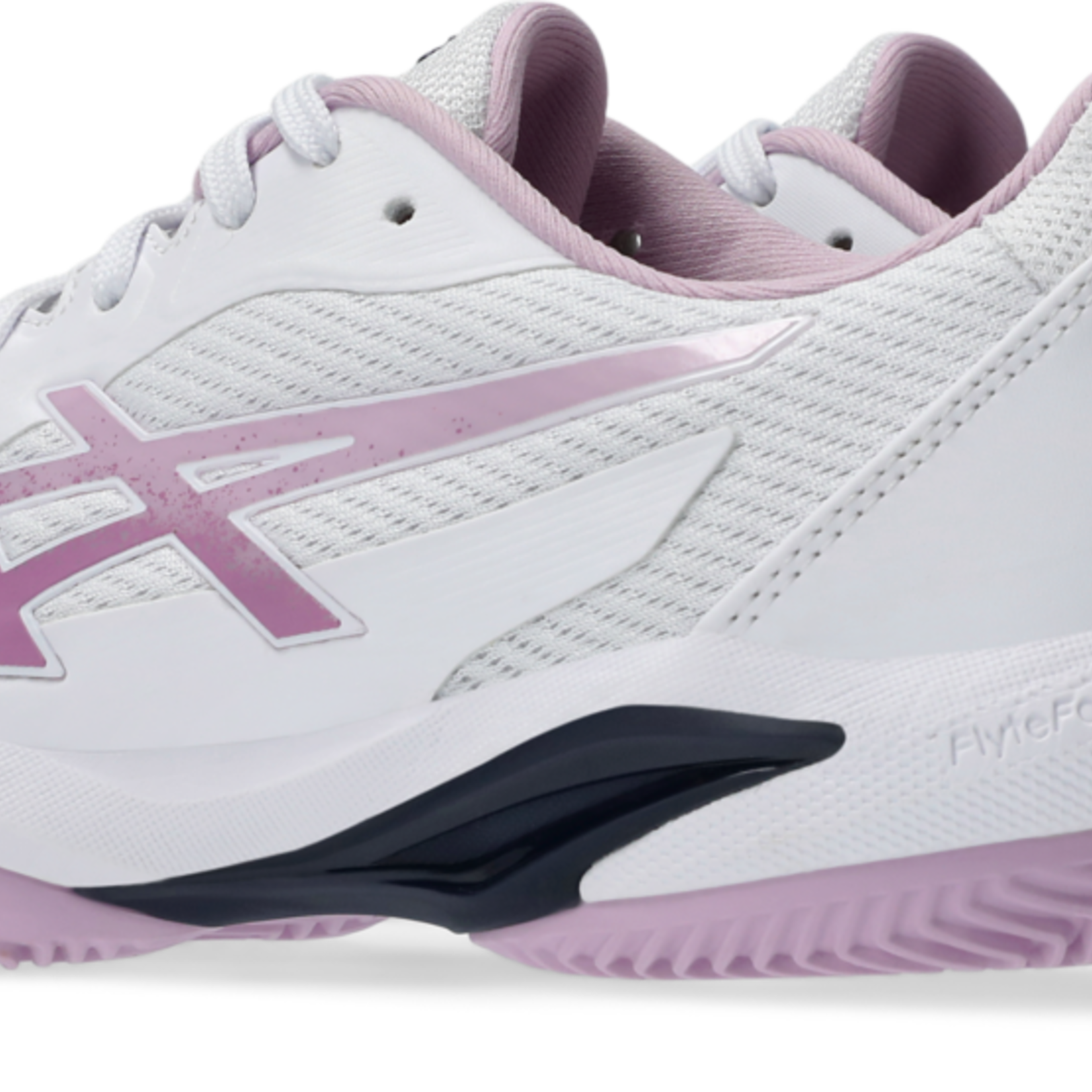 Asics Dames - Solution Swift FF 2 Clay - white/Ube