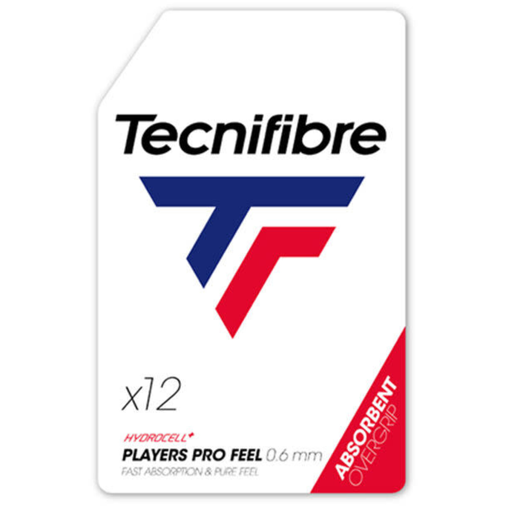 Overgrip players pro feel wit - 12 stuks