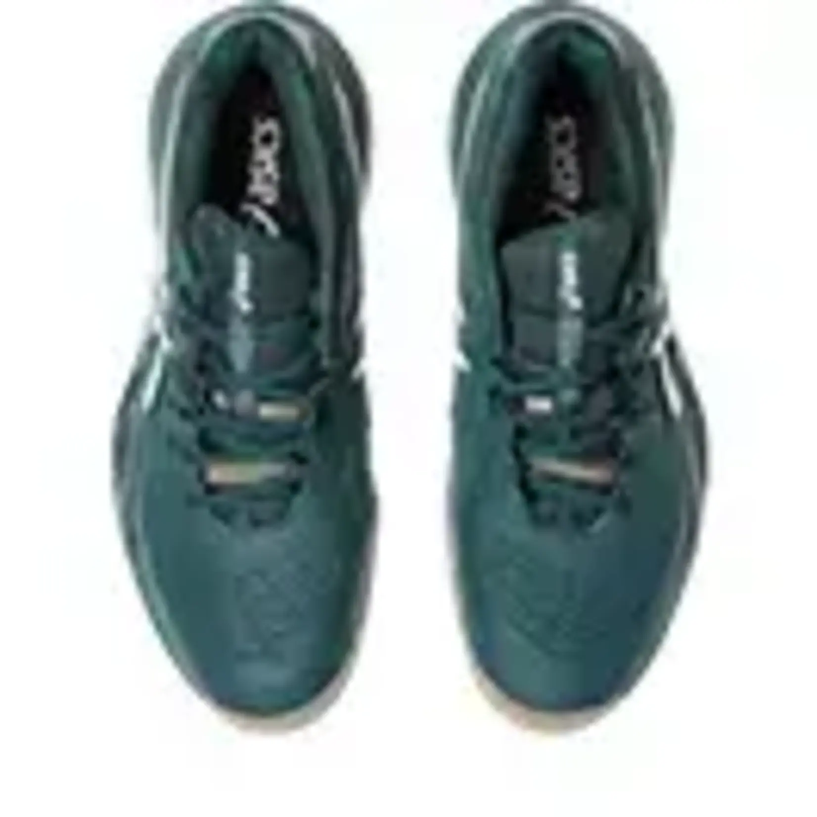 Asics Heren - Gel resolution x clay - saxon green/birch