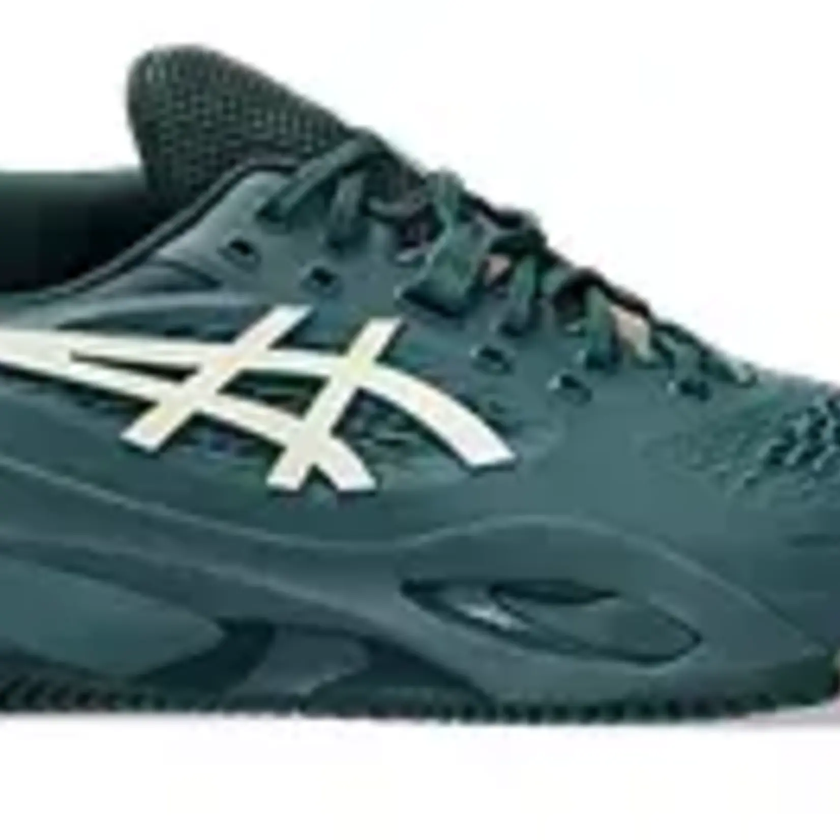 Asics Heren - Gel resolution x clay - saxon green/birch