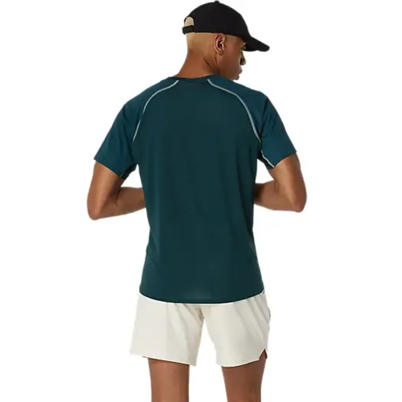 Asics Heren - match actibreeze ss top - saxon green