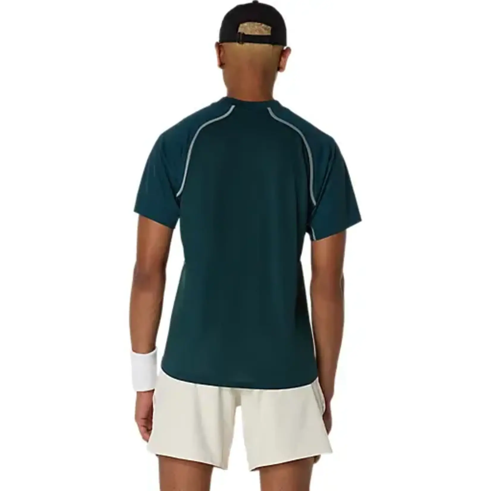 Asics Heren - Match actibreeze polo shirt - Saxon green