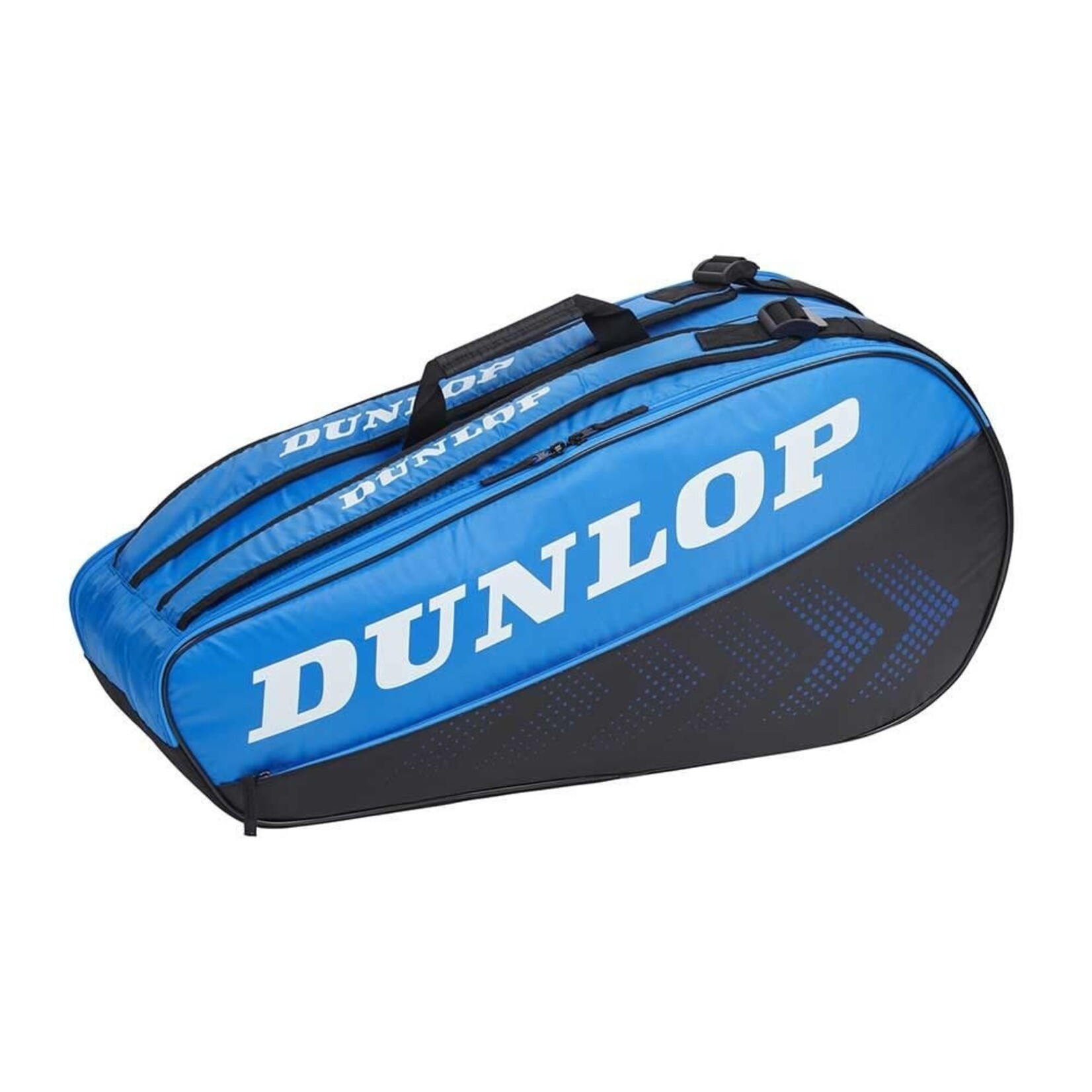 FX Club 10 racketbag zwart / blauw