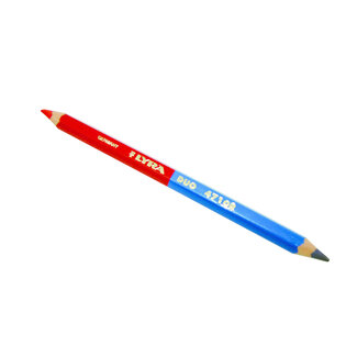 Pica Pica Duo Potlood 175 mm blauw/rood