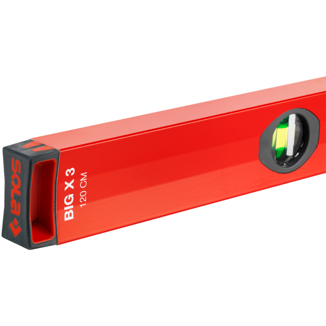 Sola Big X  3 200cm 3 libellen 0,50mm/m rood