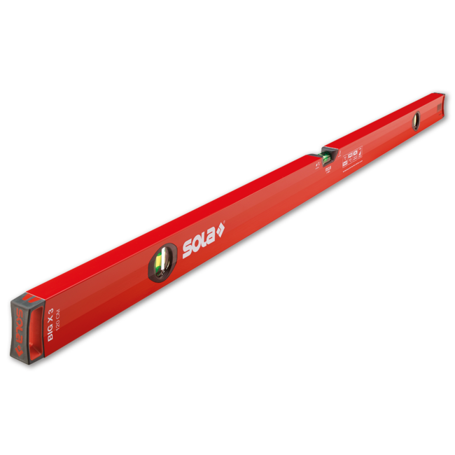 Sola Big X  3 200cm 3 libellen 0,50mm/m rood