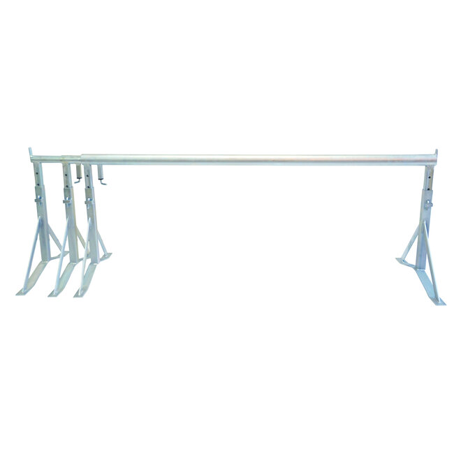 Plafondbok verstelbaar Hoogte 50/75,5 cm Lengte 165/430 cm