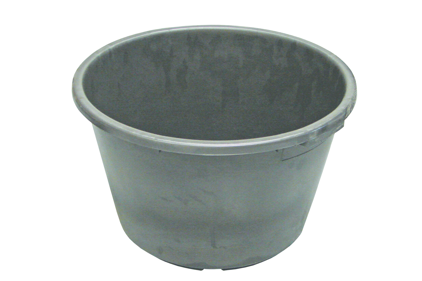 BURI 5 stuks mortelbak 40 liter mortelbak rechthoekig, zwart, bouwemmer, metselbak, mortelbak, plantenbak uit Duitsland, extreem robuust en duurzaam