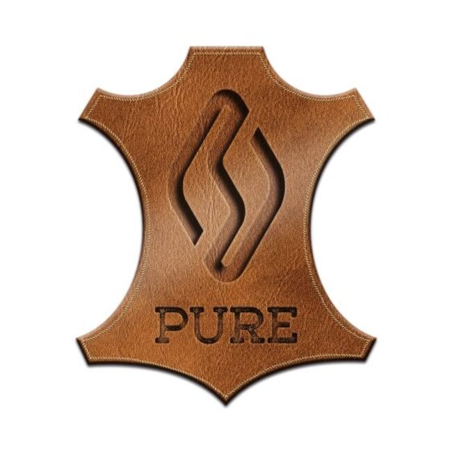 Super Prof Spackmes alu 480 mm RVS met LEDEREN-greep