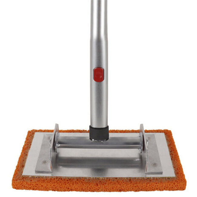 Super Prof Multi Click schuurspons  aluminium 290 x 140 X 20 mm met essen steel 170 cm