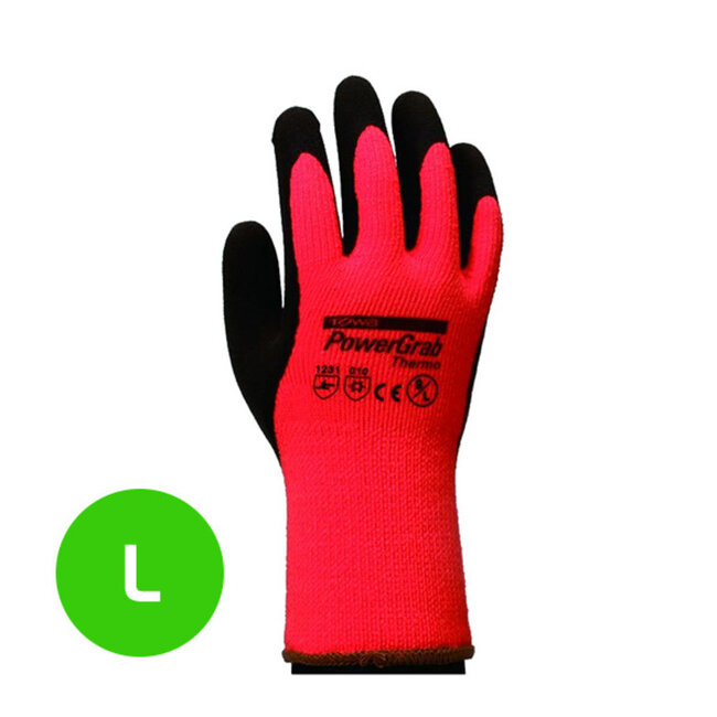 Werkhandschoen PowerGrab Thermo 9 / L