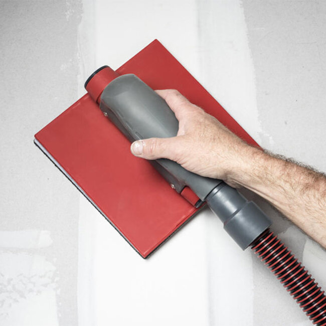 Hand Schuurklos LP vierkant 20 x 20 cm.