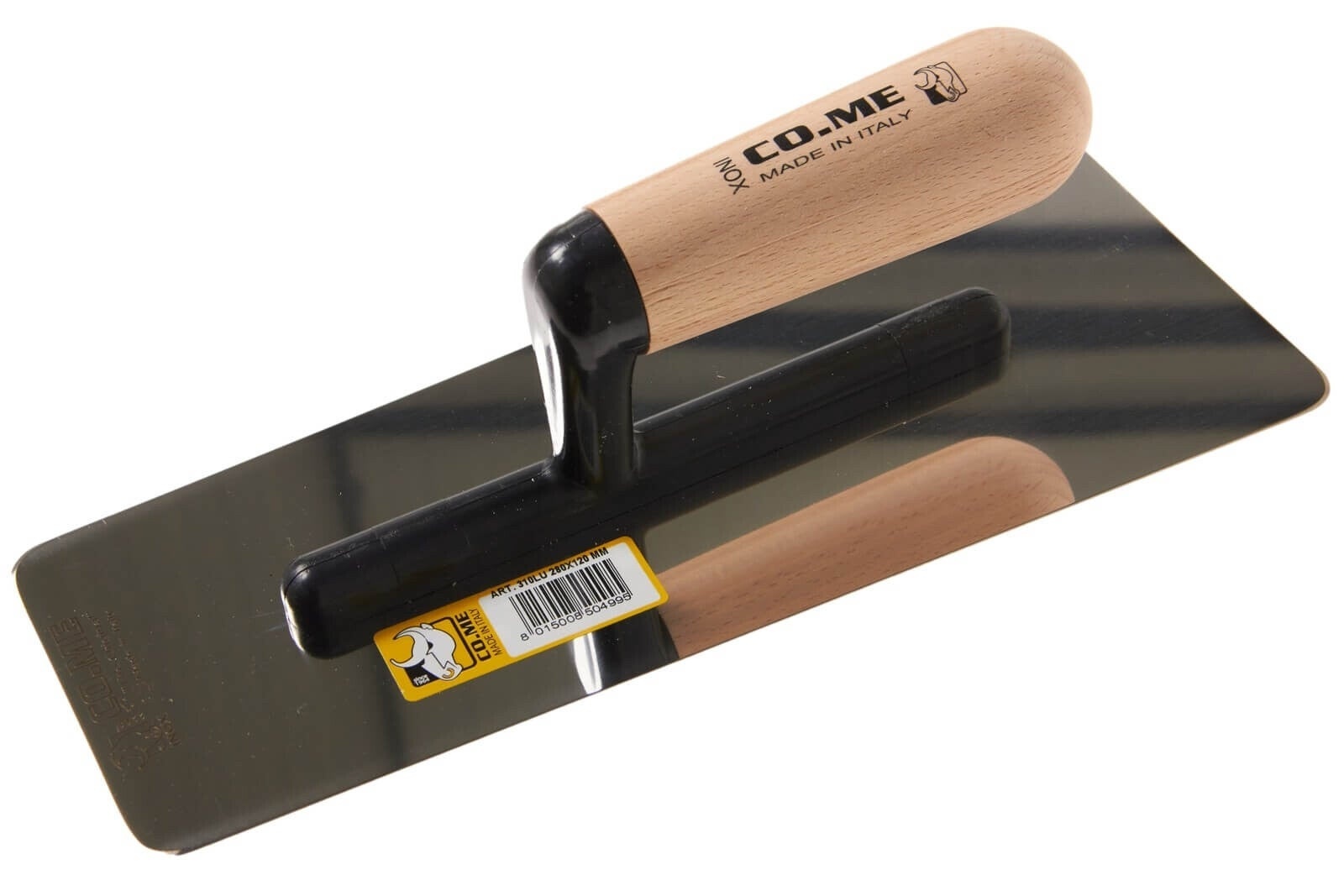 Co.Me Trowel met Houtgreep 280x120x0,6mm voor Groot Oppervlak