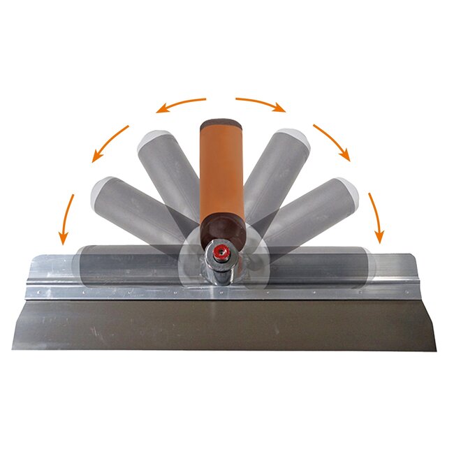 Super Prof Twister aluminium 570x0,7mm RVS