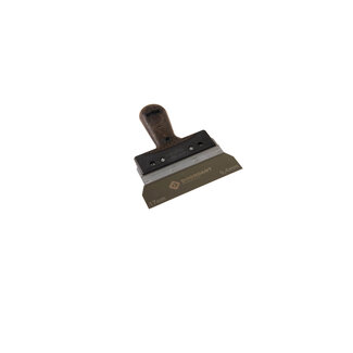 Doordagt Doordagt Spackmes RVS 17 cm Vintage eco-leder