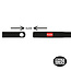 Super Prof, Multi Click drijfrij, aluminium 200 cm zonder steel