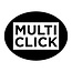 Super Prof, Multi Click drijfrij, aluminium 200 cm zonder steel