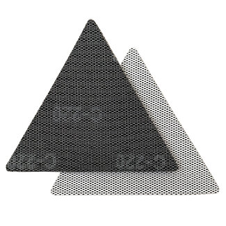 Super Prof  Schuurgaas met Velcro driehoek 245mm korrel 180 - 10 stuks