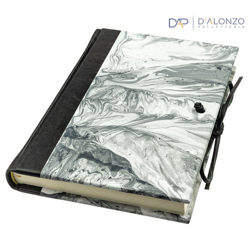 Legatoria Toscana Sumo notes met leren rug Legatoria Toscana Sumo notes met leren rug