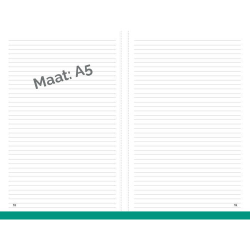 X-17 X-17 Navulling Gelinieerd A5 X-17 X-17 Navulling Gelinieerd A5
