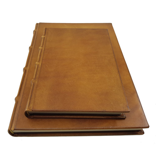 Legatoria Koiné Monterosso notitieboek - Cognac