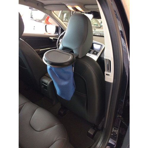 FLEXTRASH CLOSED SEATCLIP VOOR DE AUTO FLEXTRASH CLOSED SEATCLIP VOOR DE AUTO
