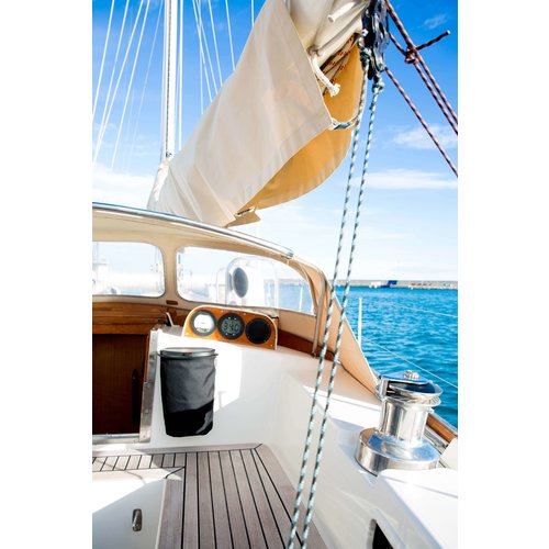 Flextrash Boat Waste Bin | Tempting Turquoise Flextrash Boat Waste Bin | Tempting Turquoise