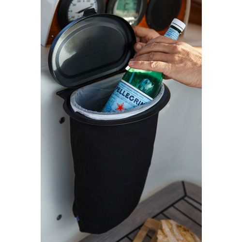 Flextrash Boat Waste Bin | Tempting Turquoise Flextrash Boat Waste Bin | Tempting Turquoise