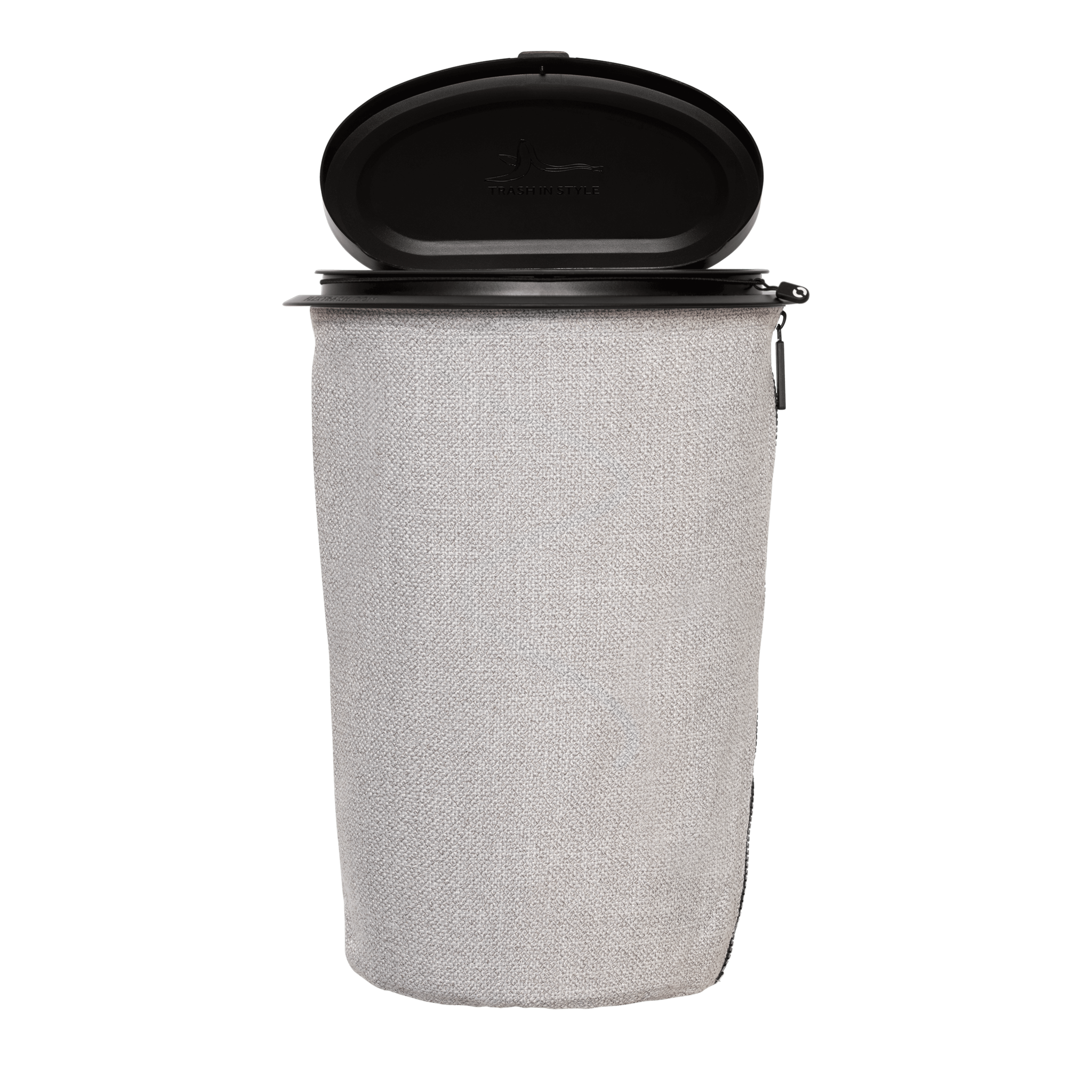 Flextrash Large 9 liter prullenbak zwart – Correct