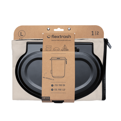 Flextrash Abfaleimer | Large |  9 liter | Casual Creme Flextrash Abfaleimer | Large |  9 liter | Casual Creme