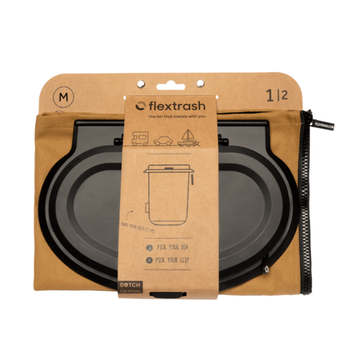 Flextrash | Medium | 5 Liter | Sandy Brown