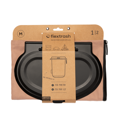 Flextrash | Medium | 5 Liter | Vintage Pink