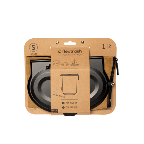 Flextrash | Small | 3 Liter | Sandy Brown