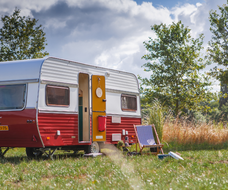 Motorhome waste bin