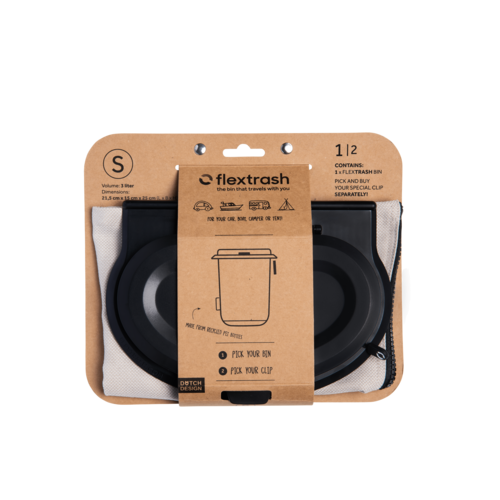 Flextrash | Small | 3 Liter | Casual Creme Flextrash | Small | 3 Liter | Casual Creme