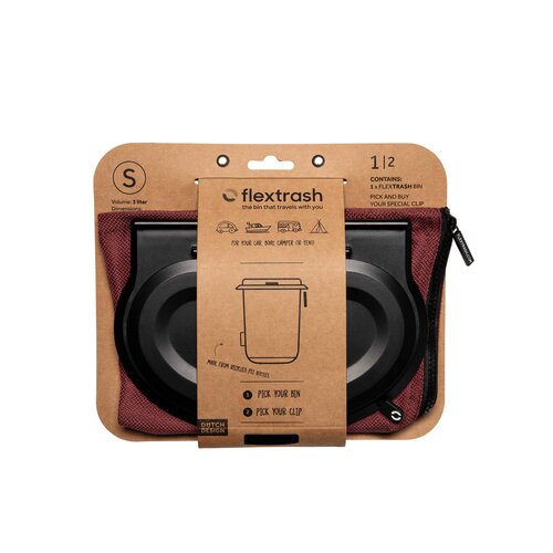 Flextrash Speciale editie | Small | 3 liter | Earthy Red Flextrash Speciale editie | Small | 3 liter | Earthy Red