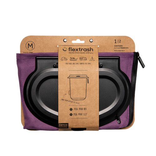 Flextrash | Medium | 5 Liter | Epic Eggplant Flextrash | Medium | 5 Liter | Epic Eggplant