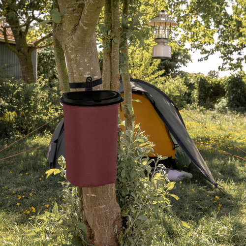 Flextrash Abfaleimer | Large |  9 liter | Earthy Red