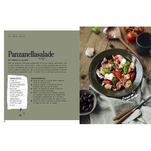 Cookbook Camperkeuken